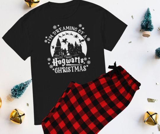 Discover Hogwartz Christmas T shirt (Adult)