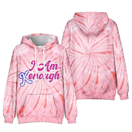 Discover I Am Kenough Barbie 3D Hoodie