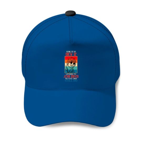 Discover Listening to John Denver Country Roads Music Gift Baseball Cap