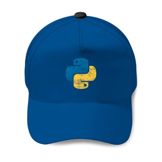 Discover Vintage Python Programmer - Python Baseball Cap