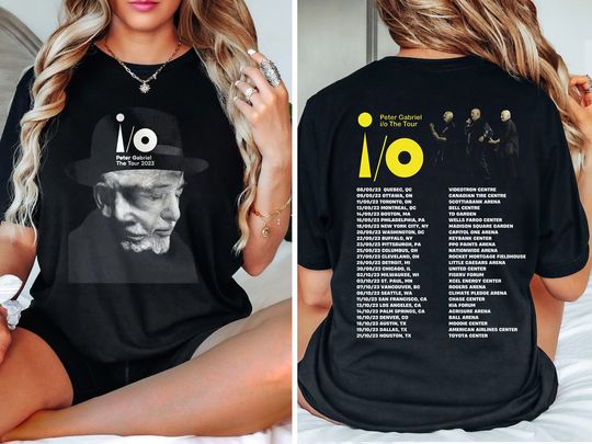 Discover Peter Gabriel 73rd Anniversary 1950-2023 Tour Shirt