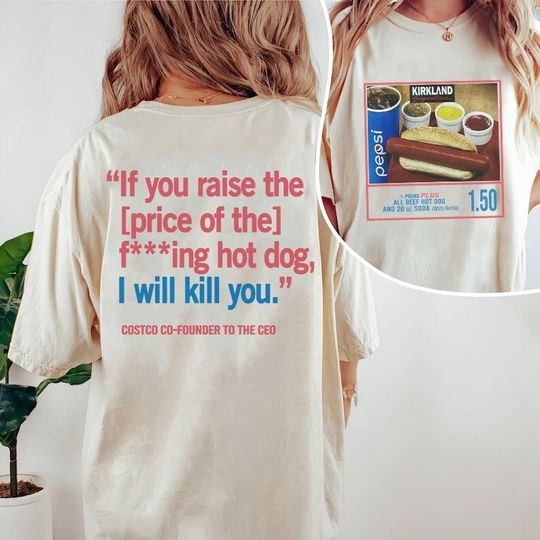 Discover Costco Hot Dog Shirt, 1.50 Costco Hot Dog