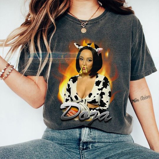 Discover Doja Cat Mooo! Doja Cat I'm A Cow Shirt