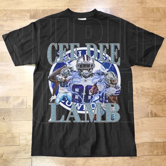 Discover Vintage 90s Graphic Style CeeDee Lamb T-Shirt, CeeDee Lamb shirt