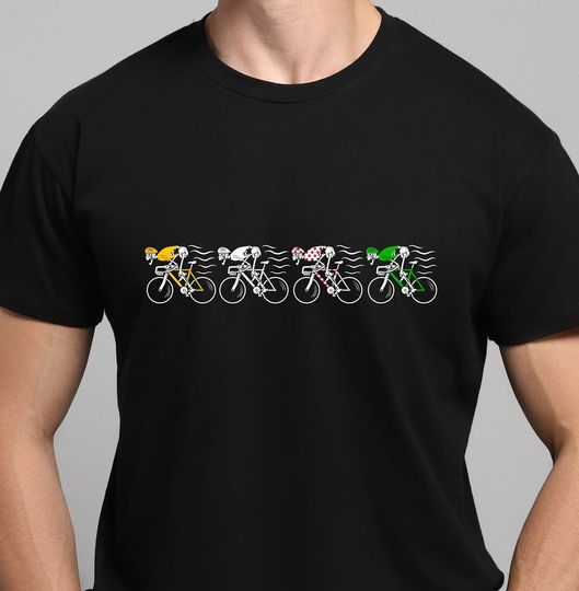 Discover Halloween Cycling Shirt Tour de France