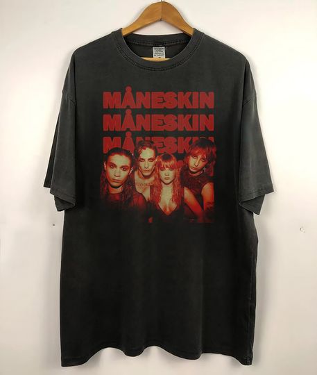 Discover Vintage Maneskin Tshirt, Mneskin Music Band Shirt, Mneskin 2023 World Tour Tee Shirt