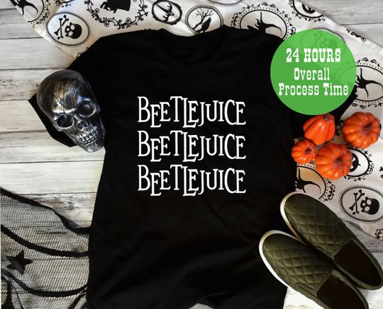 Discover Cute Halloween Beetlejuice Shirt