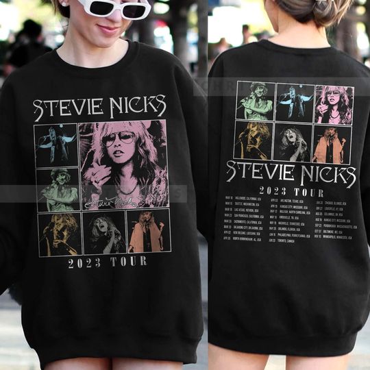 Discover 2 Side Stevien Nick Music Graphic World tour 2023, Stevien Nick 2023 Sweatshirt
