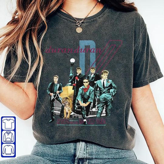 Discover Duran Duran Seven and the Ragged Tiger World Tour Shirt
