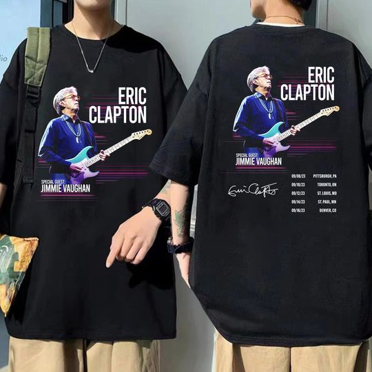 Discover Eric Clapton 2023 Tour Shirt