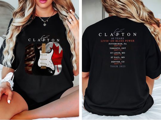 Discover Eric Clapton Music Band PNG, Digital Download, Sublimation Design