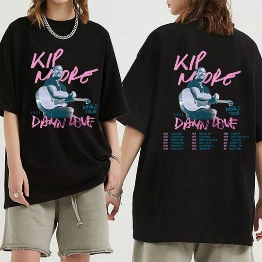 Discover Kip Moore Damn Love Fall Tour 2023 Shirt