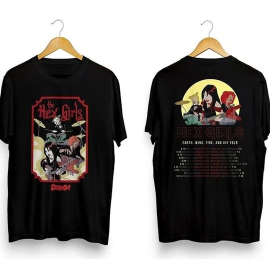 Discover SmellTomorrow - The Hex Girls - Scooby- Doo Shirt 2 Sided, Spell Bound World Tour 2023 T-shirt