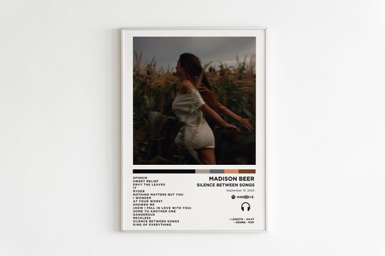Discover Madison Beer - Silence Between Songs Album Poster