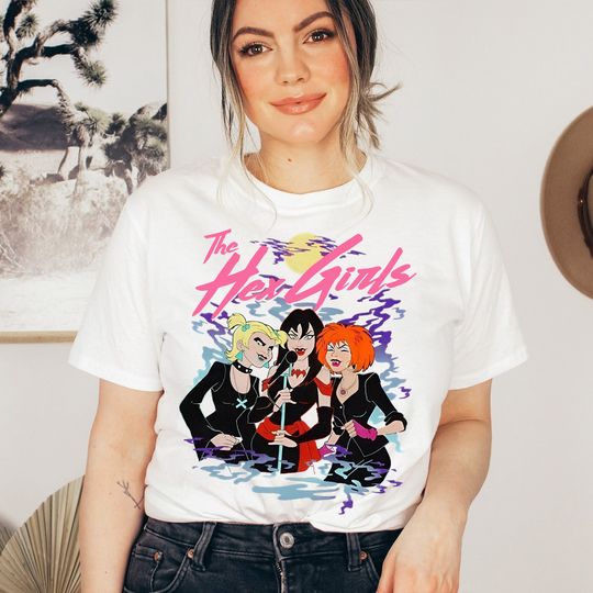 Discover The Hex Girls Shirt, Vtg The Hex Girls Rock Band Music Tee, Music Concert 2023