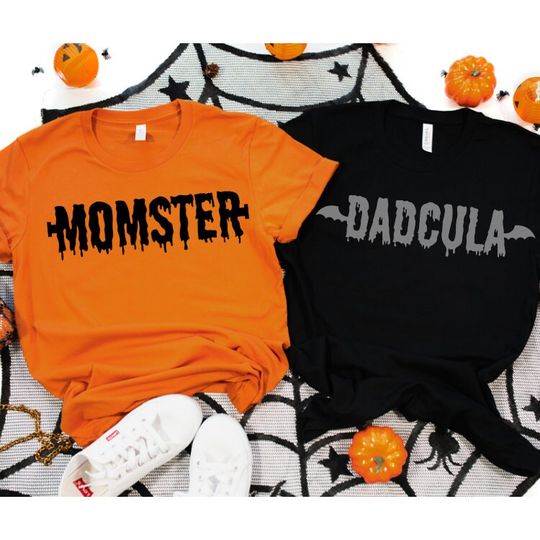Discover Family Halloween Shirt, Momster Shirt, Dadcula Shirt