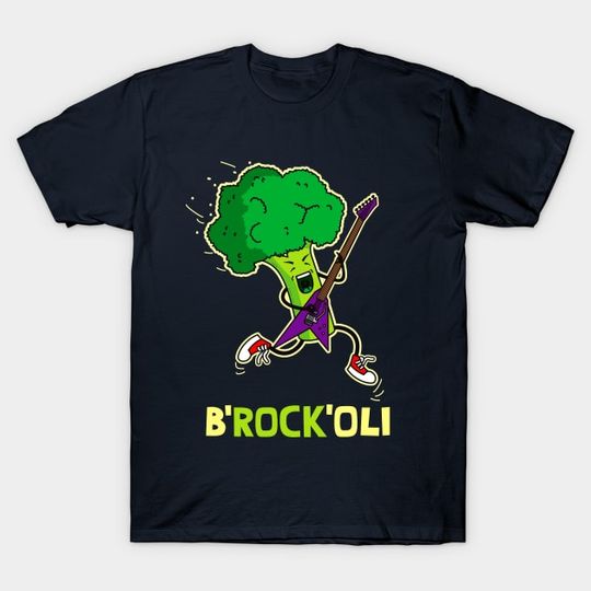 Discover B'ROCK'OLI - Funny Broccoli - T-Shirt