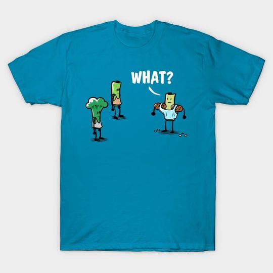 Discover Muscle Funny Broccoli Celery Bread - Funny Broccoli - T-Shirt
