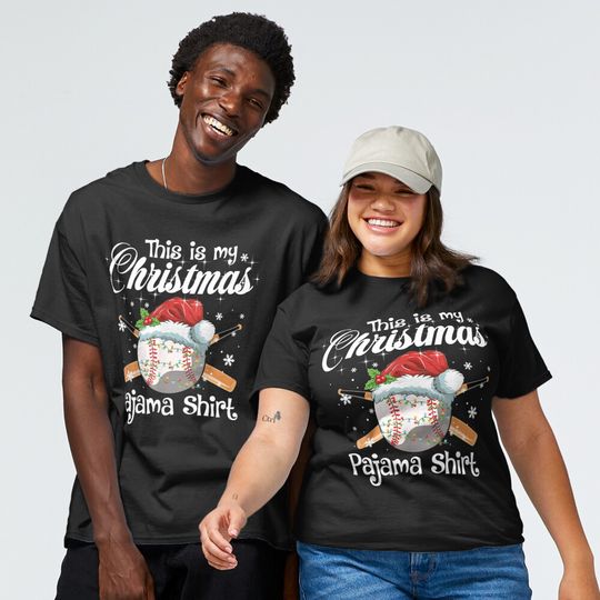 Discover This Is My Christmas Baseball For Boys Men Women  Classic T-Shirt