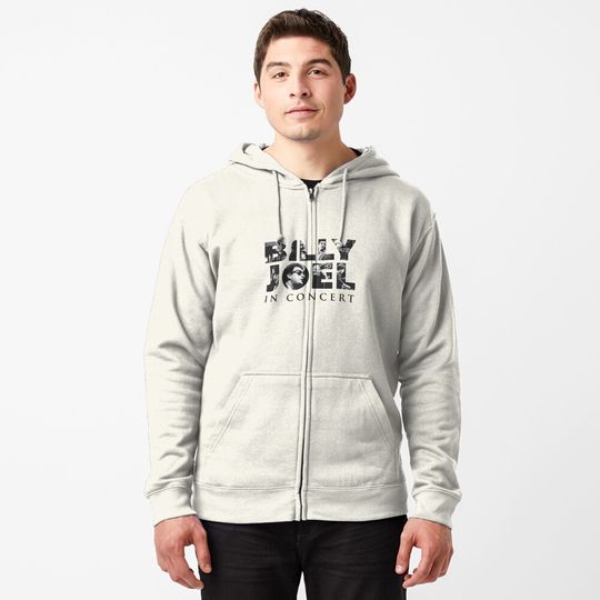 Discover The waterfall<<billy joel Zipped Hoodie