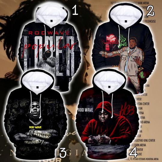 Discover Rod Wave Nostalgia Hoodie, Rod Wave Tour 2023