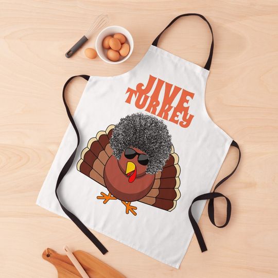 Discover Funny Turkey Chicken Thanksgiving Apron