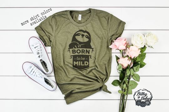 Discover Cute Sloth Shirt, Funny Sloth T-Shirt, Funny Graphic Tee