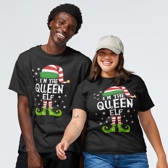 Discover the Queen Elf Family Matching Christmas Gift Classic T-Shirt