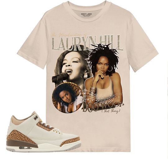 Discover Lauryn Hill Unisex Shirt Match Jordan 3 Palomino Shirt