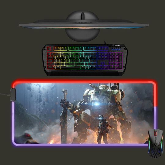 Discover Titanfall led mouse mat, mouse pad, RGB gaming mat