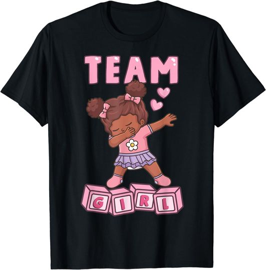 Discover Gender Reveal Team Girl T-Shirt