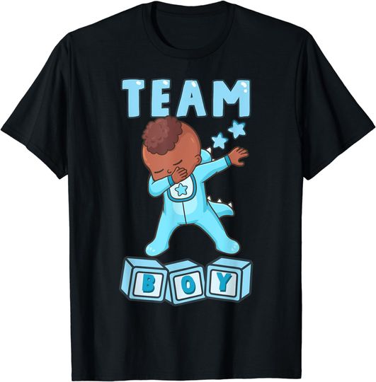 Discover Gender Reveal Team Boy T-Shirt