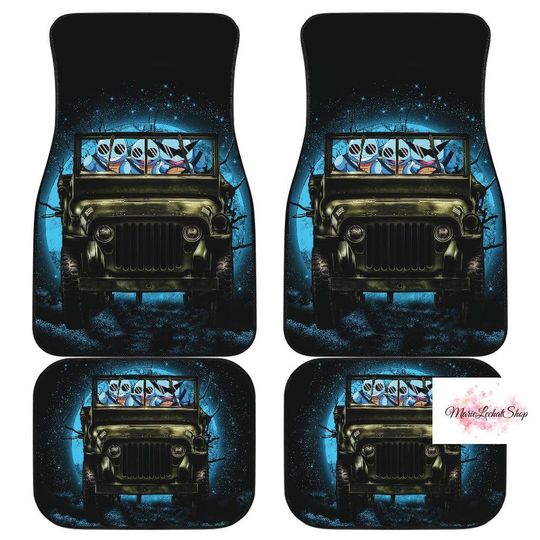 Discover PKM Car Floor Mats, Funny Squirtle PKM Car Mats