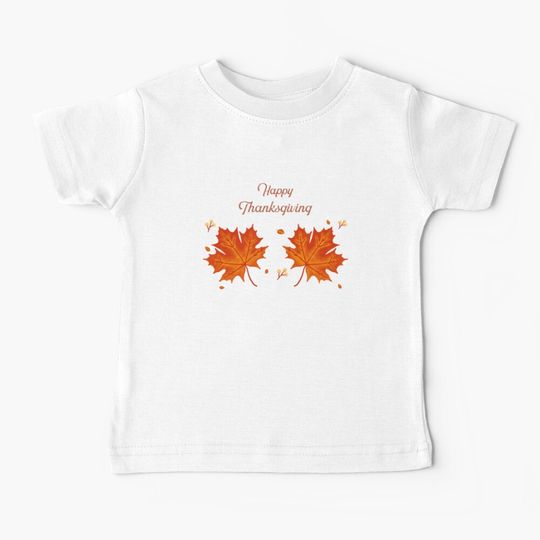 Discover Happy Thanksgiving. Baby T-Shirt