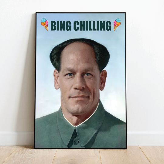 Discover bing chilling poster