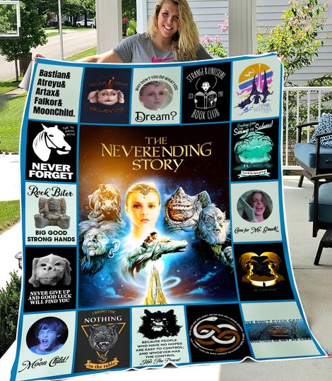 Discover The Neverending Story Fleece Blanket