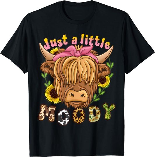 Discover Highland Cow Scottish Highland Cow T-Shirt