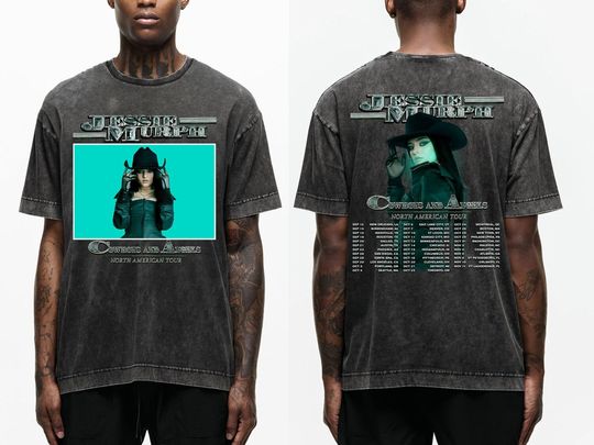 Discover Jessie Murph Cowboys And Angels Tour 2023 Shirt, Jessie Murph 2023 T-Shirt