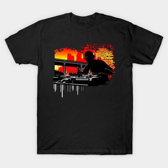 Discover Scratching Hits - Dj - T-Shirt