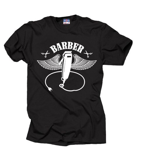 Discover Barber T-shirt Cool Barbershop T-shirt Gift For Barber Hairdresser Tee