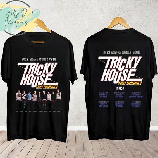 Discover Xikers World Tour TRICKY HOUSE Shirt, Xikers Kpop World Tour