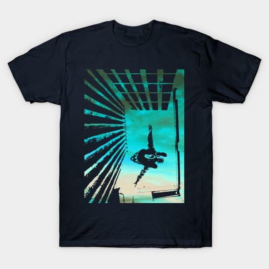 Discover Parkour Freerunning Illustration - Parkour - T-Shirt