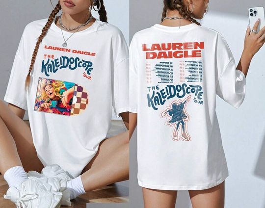 Discover Lauren Daigle 2023 Tour Shirt, Lauren Daigle Fan T-Shirt