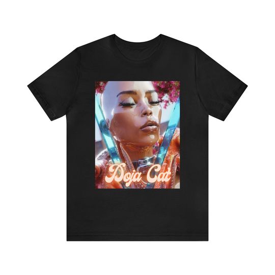Discover Doja Cat Rapper T-Shirt, Minimal Photoshoot 90s T-shirt