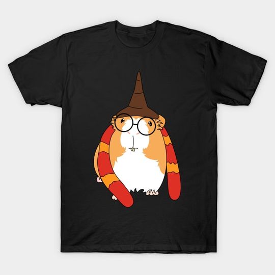 Discover Guinea Pig Wizard Halloween Costume - Guinea Pig - T-Shirt