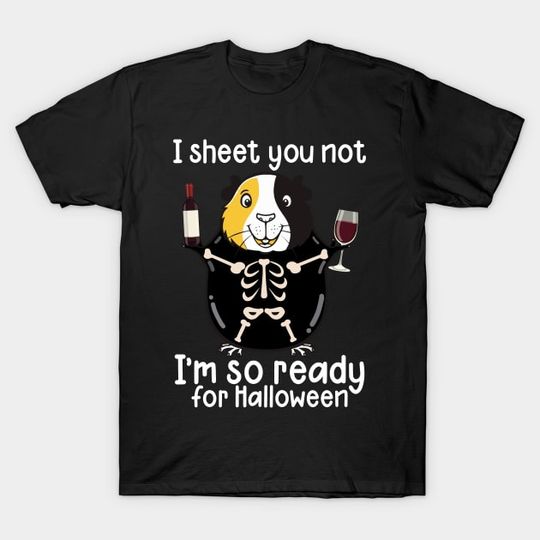 Discover Funny Guinea Pig Halloween Costume - Guinea Pig Halloween - T-Shirt