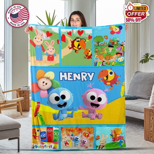 Discover Baby First TV Blanket - Birthday and Christmas Gift