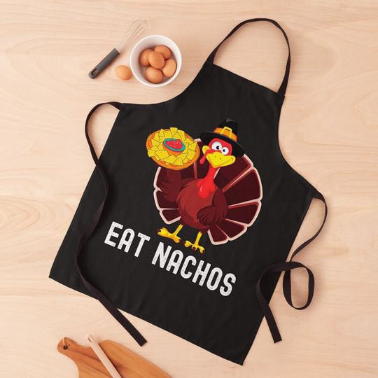 Discover Funny Turkey Thanksgiving Kitchen Apron