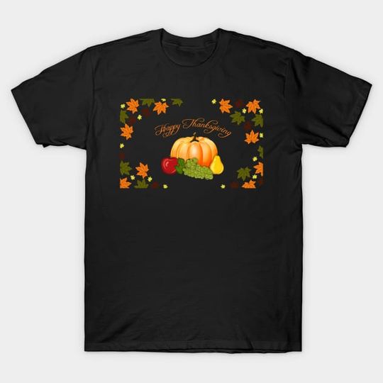 Discover Happy Thanksgiving T-Shirt