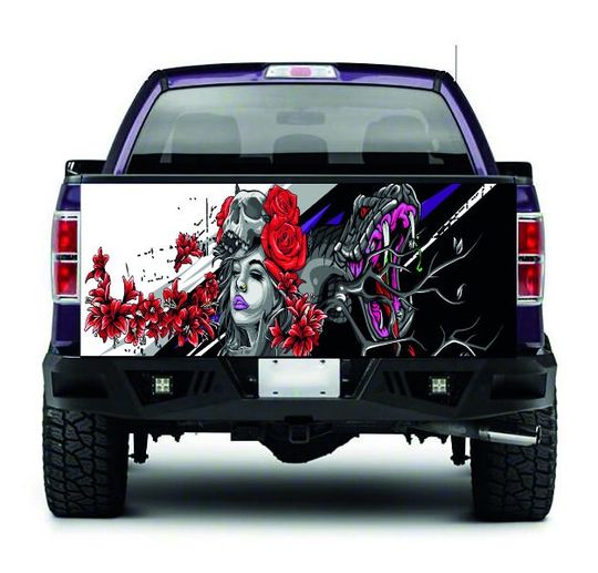 Discover Graffiti Graphic Tailgate Truck Decal